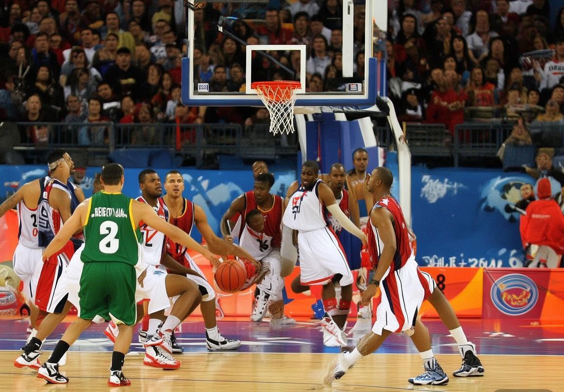 2008奥运篮球巅峰对决：美德对决回顾(图2)