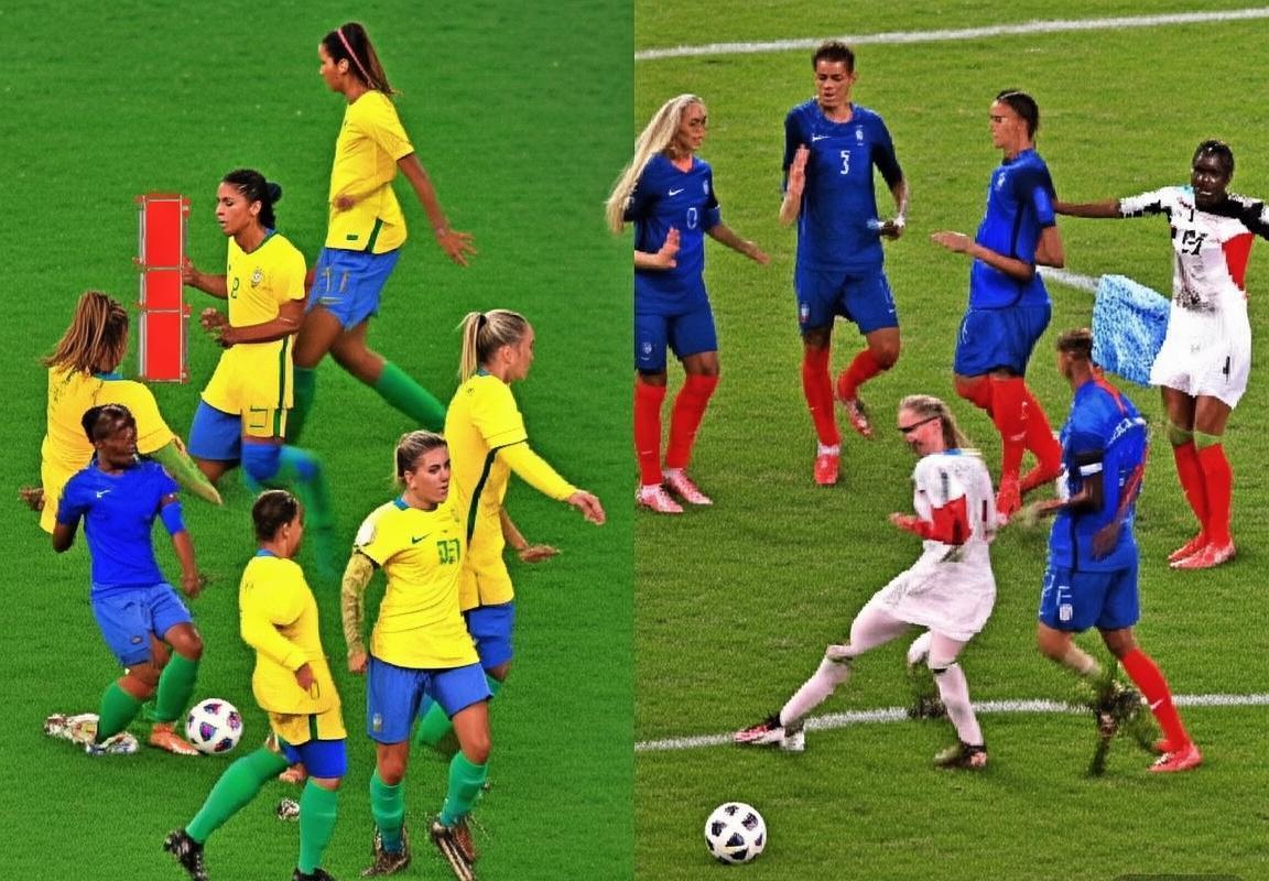 巴西女足VS法国女足：巅峰对决技战术解析与风格对决(图2)